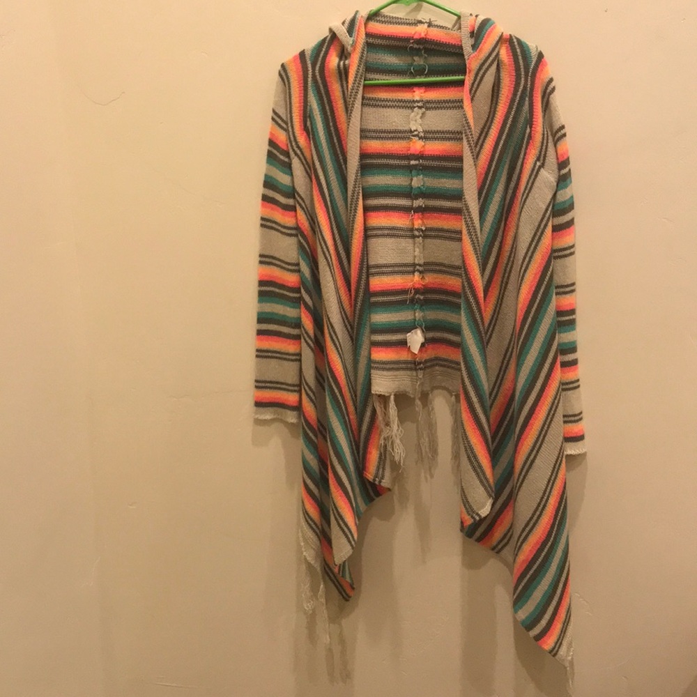 Striped cardigan
